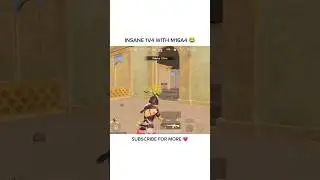 Insane 1v4 With M16A4 😂 #bgmi #pubgmobile #shorts #youtubeshorts