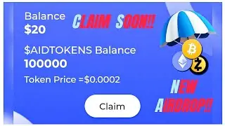 Aid Wallet Airdrop💥💰| 40$ Free 💵🔥| தமிழ்