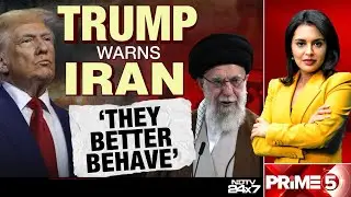 Trump News Today | Trump Signals Strong Action Against Tehran Amid Protest Crackdown