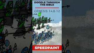 Biblical World War Begins! 4 vs 5 kings plus Abram #genesis, #biblehistory , @DoodletheBible