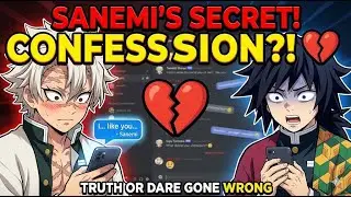 Sanemi's Secret Confession! 💔 Wildest Truth or Dare in History | Demon Slayer Discord Server