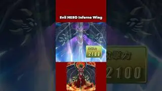 Evil HERO Inferno Wing 🖤❤️ #yugiohgx #evilhero #elementalhero #yugioh #yugiohcards #yugiohcommunity