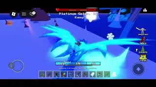 Roblox Mega Boss Survival Frozen Phoenix Showcase