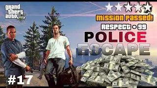 GTA 5 Hood Safari Mission 🔥 5 Star Police Escape | Boat se Car Tak Full Action (Franklin & Lamar)