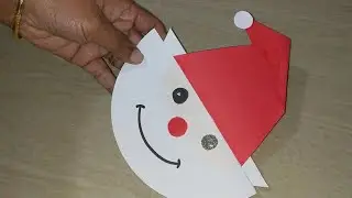 Christmas Greeting card making || paper activity || easy and simple craft 