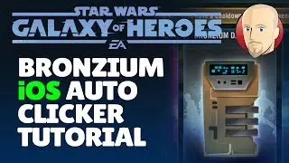 FGA - Bronzium iOS Auto Clicker Tutorial - SWGOH