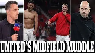 Gary Neville blasts Man United's 'NON-EXISTENT' midfield after their unconvincing win over Wolves