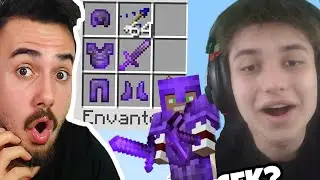 BERAT ALİ'ye NETHERİT SET HEDİYE ETTİM ve Ekiple Minecraft (SON BÖLÜM)