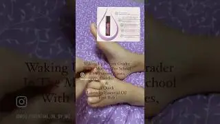🦶 Morning Foot Rub #Shorts #lavenderessentialoil #youtubeshorts #aromatherapy #youtube