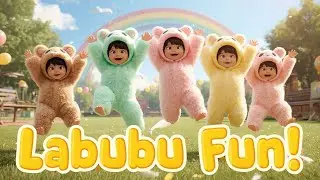 Labubu&rsquo;s Silly Adventure | Cute & Cuddly Monster Song for Kids