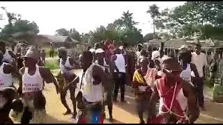 La danse traditionnelle de tribu topoke dans la territoire d'isangi, province de la tshopo