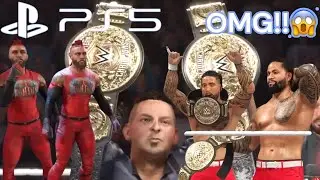 The Usos Vs The BrotherHood World Tag Team Championship (WWE2K25)