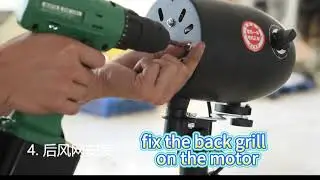 how to assemble an industrial fan ,import fan by SKD PACKING save 40%