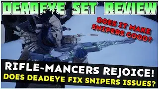 PCF PINNED THIS AS THE SOLUTION TO SNIPING...BUT IS IT? - Deadeye Set Review