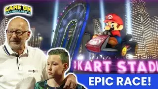 Mario Kart Showdown! Sue vs Graham | Game on Grandparents