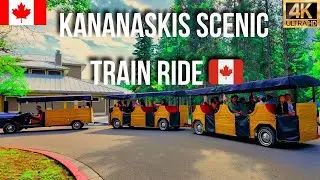 Kananaskis Express Scenic Train Ride 🇨🇦 | Alberta Mountain Views