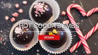 Amazing Vegan Hot Cocoa Bombs | Vegan Hot Chocolate Bombs Tutorial