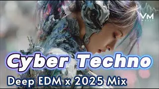 Cyber Techno Mix Vol.3 - EDM x Night Rave Energy x Broken Eden | 2025