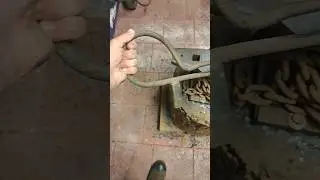 Forging a spring fuller #blacksmithing #welding #bladesmithing #blacksmith