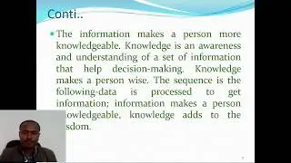 Foundational concepts in management information system
