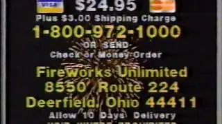 Fireworks Unlimited commercial from the 1980's