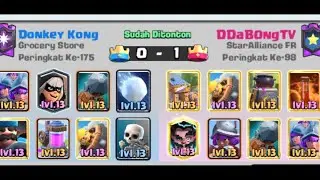 Clash Royale Arena 12 DDaBOngTV and DONKEY KONG Gameplay 2 | Clash Royale Arena Gameplay