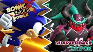 Sonic Forces (Mobile) - Quarterback Zavok Gameplay | Footbrawl Throwdown Event