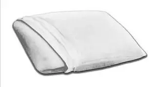 Sleep Innovations Molded Memory Foam Pillow ; pillow neck support, comfortable pillows