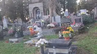 Cintor&iacute;n sv. Roz&aacute;lie - entering the cemetery in Ko&scaron;ice, Slovakia