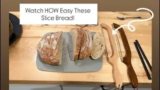 Top Gadget for Bakers: The Ultimate Sourdough Bread Slicer Knife Woodever Bread Knife Slicer#review 