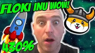FLOKI INU SKYROCKETING!  MASSIVE FLOKI UPDATE UP 430%!