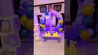 WELCOME BABY DECOR 💫#jbevents #wedding #babyshower #lunkaransar #partyideas #love #decoration #baby