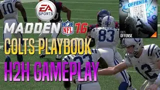 Madden 16 Tips - Colts Offensive Playbook Gameplay!