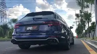 Thne iPE exhasut Full system for Audi RS4 B9 Avant 2019