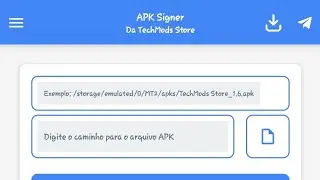 MANDANDO APLICATIVO OU JOGO PARA LOJA COM NIVO PAINEL APK SIGNER TECHMODS STORE
