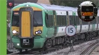 Class 377 at Tattenham Corner
