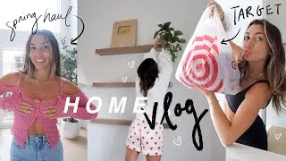 HOME VLOG: target home decor (!!!) + life updates, meal prep