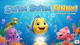 Swim Swim Finny! Adventure | Underwater Kids Story | Fun Learning Cartoon | Fish 3d kids cartoon