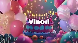 Happy Birthday, Vinod! 🎉 Celebrating Happy Birthdays with a Custom Song