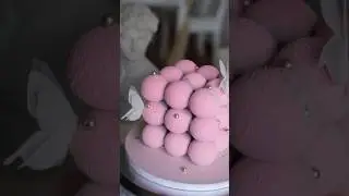 На торт не хватило шаров 🤯 как вам декор? #десерт #кондитер #торт #рецепты