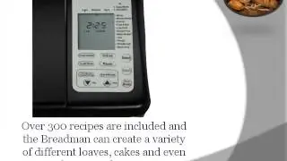 Breadman TR2500BC Ultimate Plus 2-Pound Stainless-Steel Convection Breadmaker