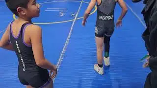 Liam Cabutotan Vang vs Ryker Silveria | Wrestling 60lbs 10U | SCWAY CA Bulldog Classic 2025