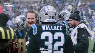 TheRealGD Reacts to Panthers (Trevon Wallace) vs Rams Mic'd up I NFL 2025 Week 13