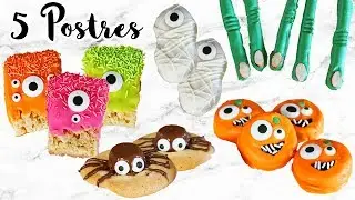 POSTRES MUY FÁCILES Y RÁPIDOS PARA HALLOWEEN | KARLA CELIS