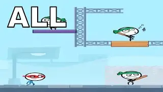 Attack Draw Line Weegoon - Gameplay Walkthrough All Levels 1-50 ### Funny Stickman