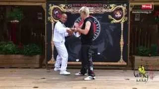 Wing Chun energy drill basic training - Lesson 8 Side Stepping