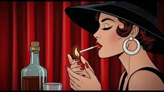 🍷 Warm Jazz Club in Winter 1940 – Nostalgic Slow Swing Playlist