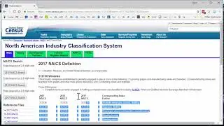 Introduction to NAICS codes for industry research, by Steve Cramer, UNCG Business Librarian