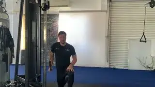 Single Arm Cable Dip Press Down