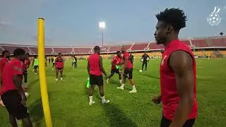 BLACK STARS TRAINING AT THE ACCRA SPORTS STADIUM